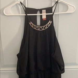 Long black dress
